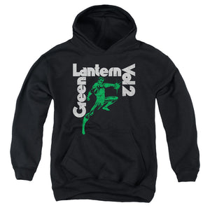 AN OFFCIALLY LICENSED GREEN LANTERN GREEN LANTERN VOL 2 YOUTH HOODIE BLACK