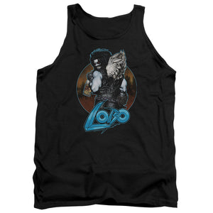 AN OFFCIALLY LICENSED JLA GUT ROT ADULT UNISEX TANK TOP BLACK