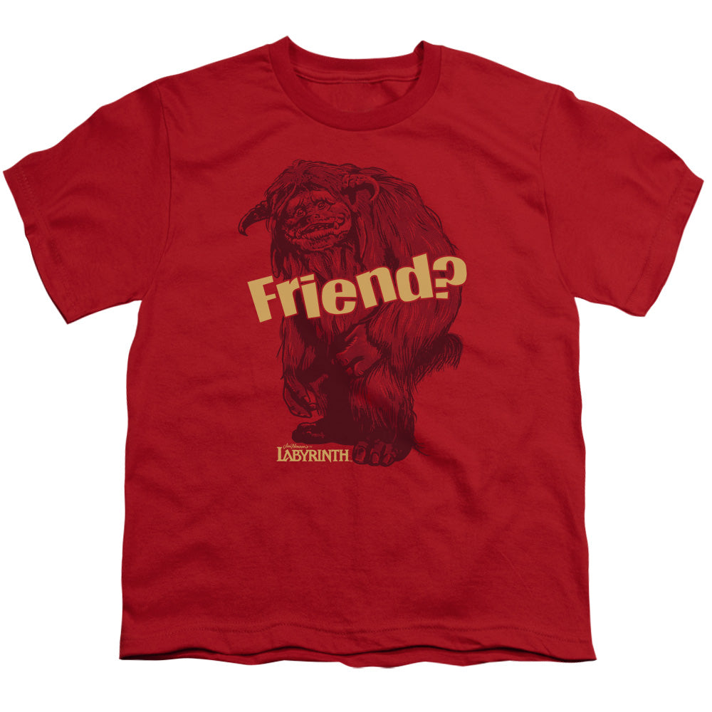 Labyrinth Ludo Friend Licensed Kid's T-Shirt (Ages 4-7) XS-XL