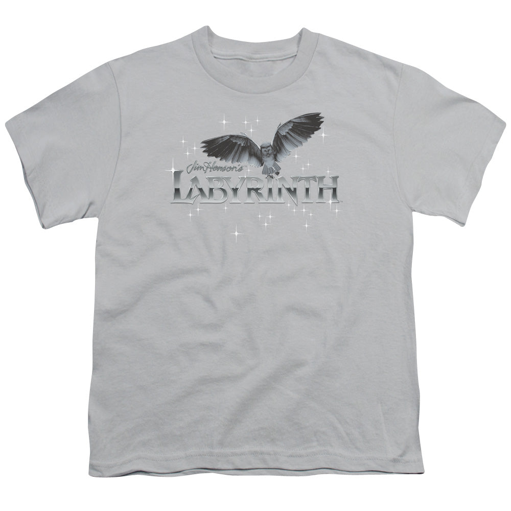 Labyrinth Owl Logo Licensed Kid's T-Shirt (Ages 4-7) XL