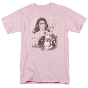 AN OFFCIALLY LICENSED LABYRINTH SARAH MEN'S REGULAR FIT T-SHIRT PINK