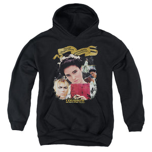 AN OFFCIALLY LICENSED LABYRINTH DANGERS UNTOLD YOUTH HOODIE BLACK