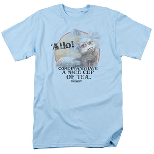 AN OFFCIALLY LICENSED LABYRINTH TEA MEN'S REGULAR FIT T-SHIRT LIGHT BLUE