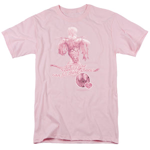 AN OFFCIALLY LICENSED I LOVE LUCY NOBODY ELSE MEN'S REGULAR FIT T-SHIRT PINK