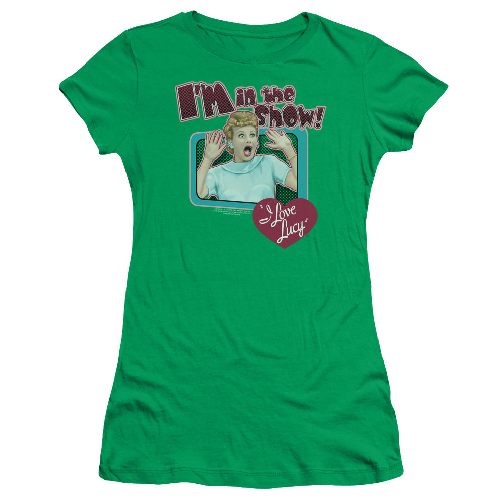I Love Lucy Put Me In The Show Licensed Women's T-Shirt Juniors MD-LG