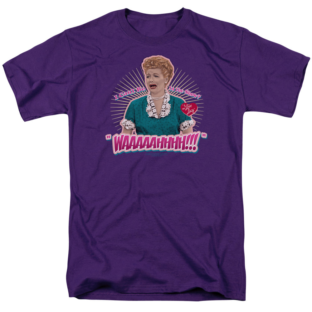 I Love Lucy Waaaaahhhh!!! Licensed Adult Unisex T-Shirt Regular Fit Tee SM-3X