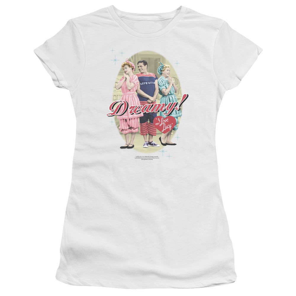 I Love Lucy Dreamy! Licensed Women's T-Shirt Juniors LG