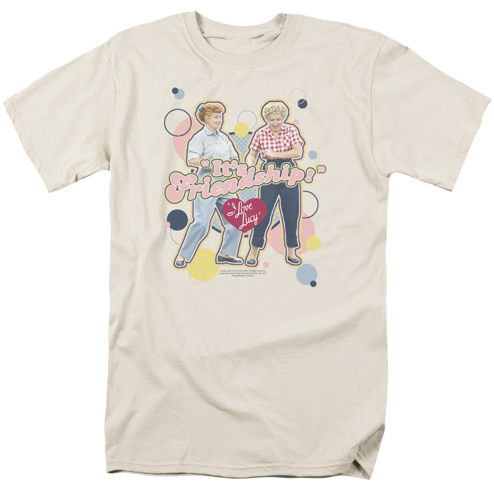I Love Lucy Its Friendship Licensed Adult Unisex T-Shirt Regular Fit Tee SM-3X