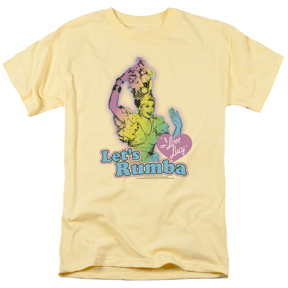 I Love Lucy Lets Rumba Licensed Adult Unisex T-Shirt Regular Fit Tee SM-3X