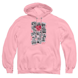 AN OFFCIALLY LICENSED I LOVE LUCY 65TH ANNIVERSARY ADULT UNISEX PULLOVER HOODIE PINK
