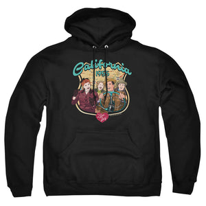 AN OFFCIALLY LICENSED I LOVE LUCY ROAD TRIP ADULT UNISEX PULLOVER HOODIE BLACK