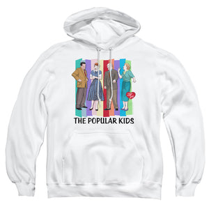 AN OFFCIALLY LICENSED I LOVE LUCY THE POPULAR KIDS ADULT UNISEX PULLOVER HOODIE WHITE