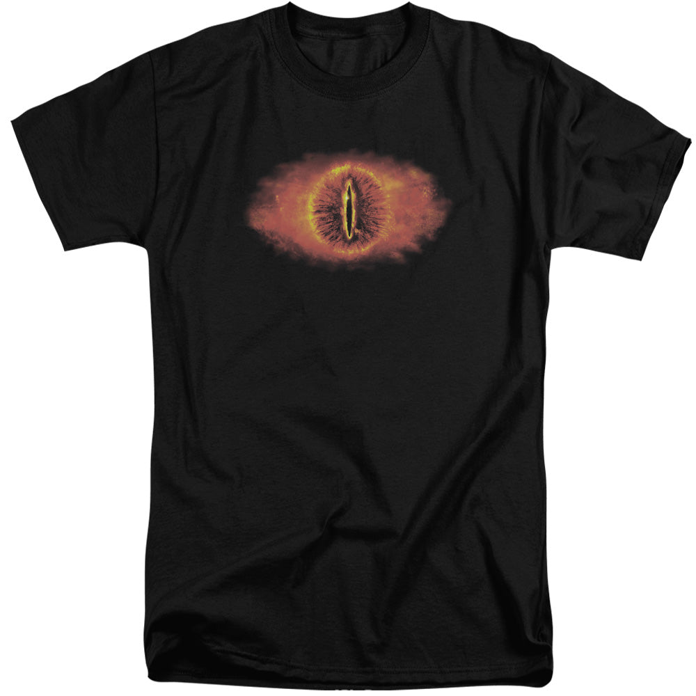 AN OFFCIALLY LICENSED LOR EYE OF SAURON MEN'S TALL FIT T-SHIRT BLACK