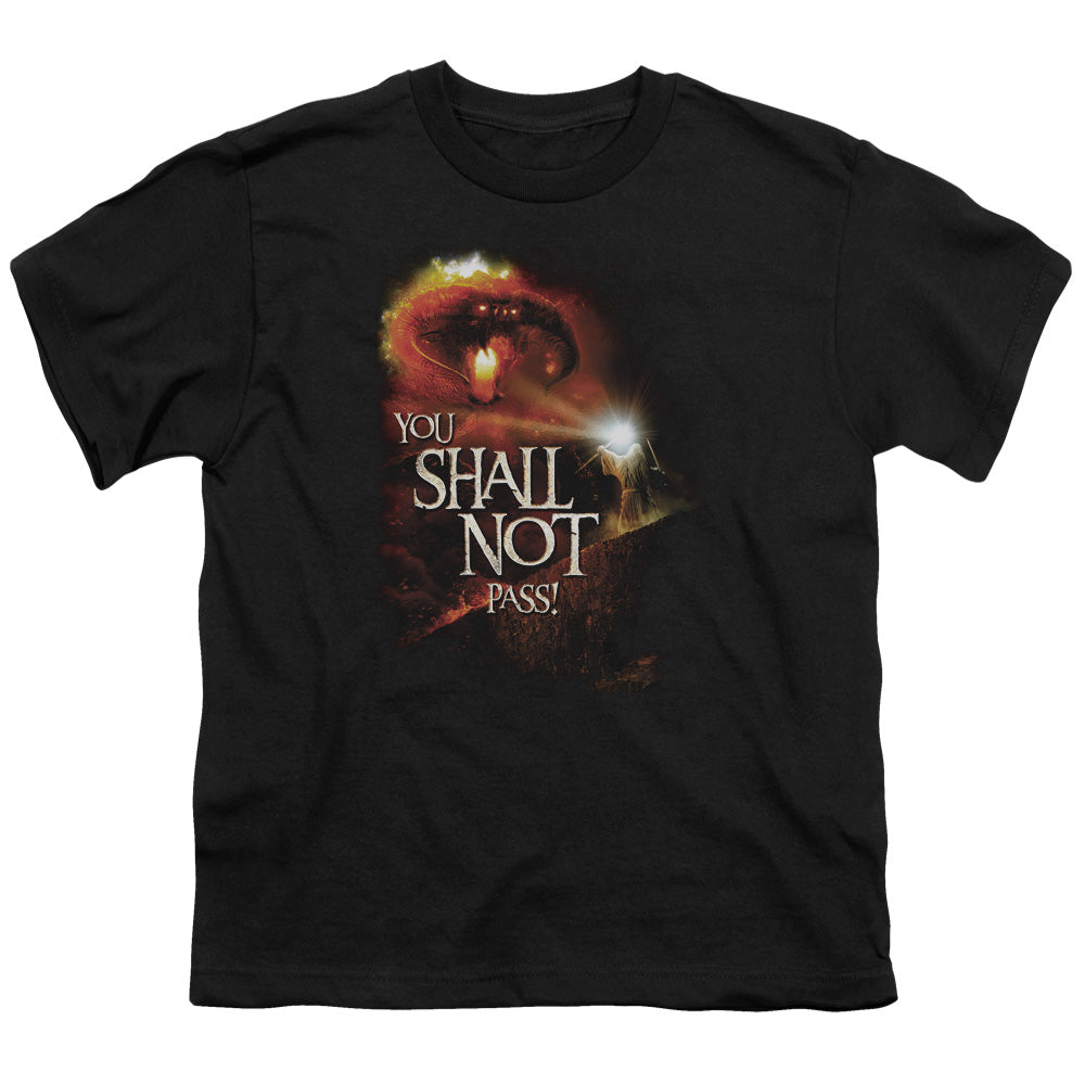 Lor You Shall Not Pass Licensed Kid's T-Shirt (Ages 4-7) XS-XL
