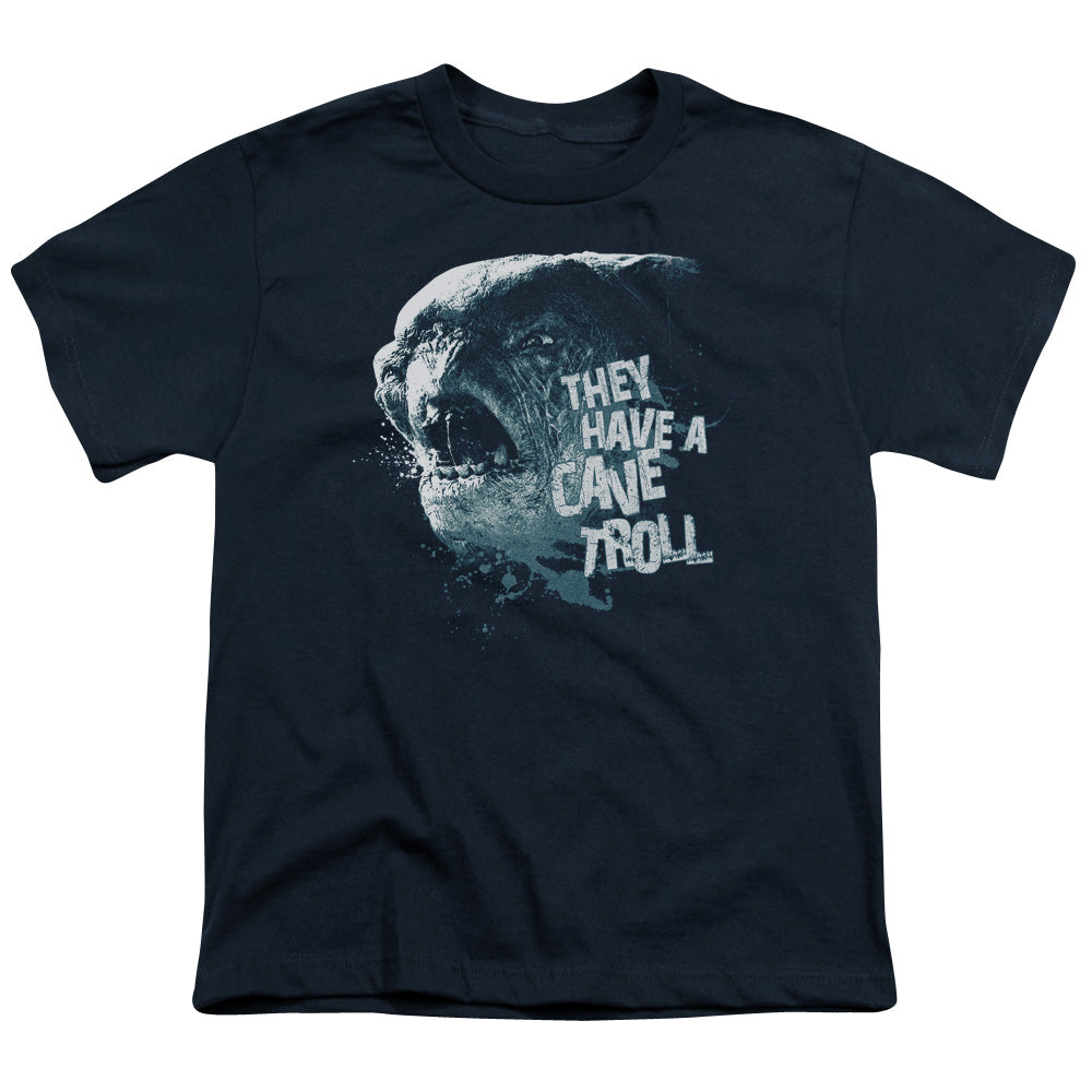 Lor Cave Troll Licensed Kid's T-Shirt (Ages 4-7) XS-XL