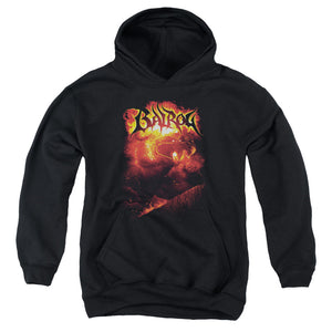 AN OFFCIALLY LICENSED LOR BALROG YOUTH HOODIE BLACK