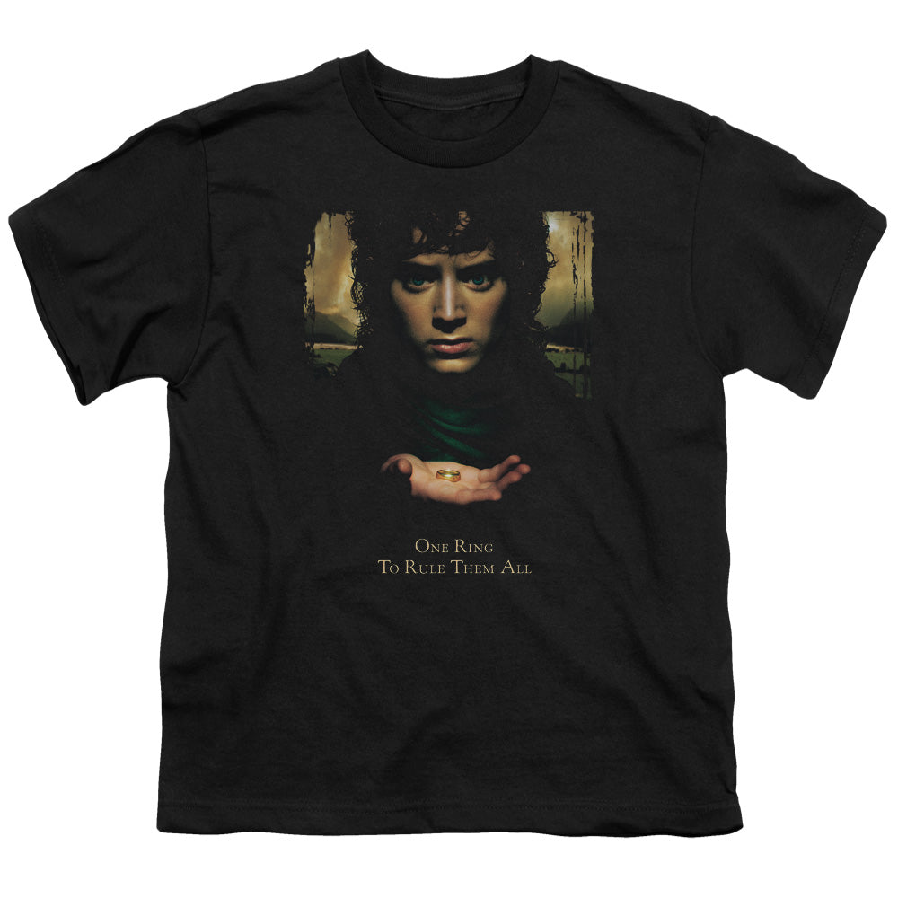 Lor Frodo One Ring Licensed Kid's T-Shirt (Ages 4-7) XS-XL