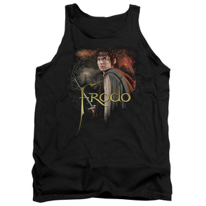 AN OFFCIALLY LICENSED LOR FRODO ADULT UNISEX TANK TOP BLACK