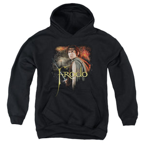 AN OFFCIALLY LICENSED LOR FRODO YOUTH HOODIE BLACK