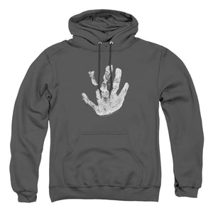AN OFFCIALLY LICENSED LOR WHITE HAND ADULT UNISEX PULLOVER HOODIE CHARCOAL