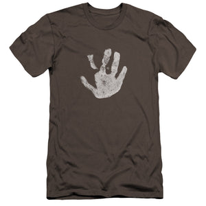 AN OFFCIALLY LICENSED LOR WHITE HAND MEN'S PREMIUM SLIM FIT T-SHIRT CHARCOAL