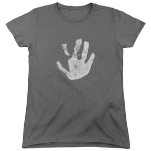 AN OFFCIALLY LICENSED LOR WHITE HAND WOMEN'S REGULAR FIT T-SHIRT CHARCOAL