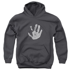 AN OFFCIALLY LICENSED LOR WHITE HAND YOUTH HOODIE CHARCOAL