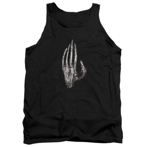 AN OFFCIALLY LICENSED LOR HAND OF SARUMAN ADULT UNISEX TANK TOP BLACK