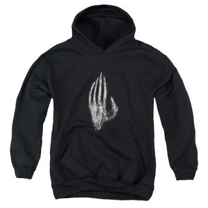 AN OFFCIALLY LICENSED LOR HAND OF SARUMAN YOUTH HOODIE BLACK