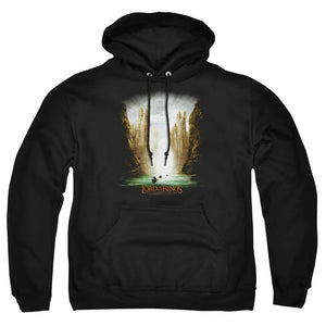 AN OFFCIALLY LICENSED LOR KINGS OF OLD ADULT UNISEX PULLOVER HOODIE BLACK