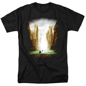 AN OFFCIALLY LICENSED LOR KINGS OF OLD MEN'S REGULAR FIT T-SHIRT BLACK