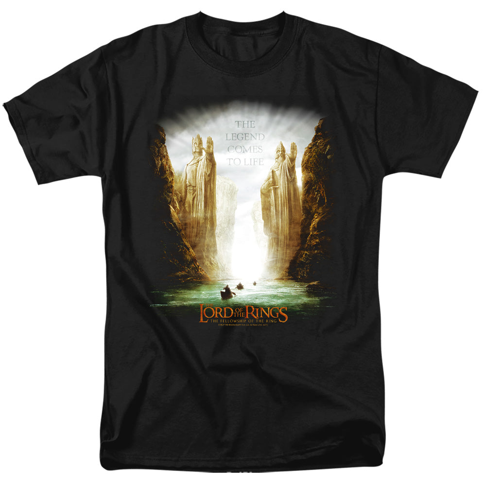 AN OFFCIALLY LICENSED LOR KINGS OF OLD MEN'S REGULAR FIT T-SHIRT BLACK