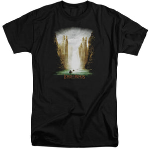 AN OFFCIALLY LICENSED LOR KINGS OF OLD MEN'S TALL FIT T-SHIRT BLACK