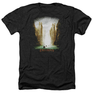 AN OFFCIALLY LICENSED LOR KINGS OF OLD MEN'S HEATHER T-SHIRT CHARCOAL