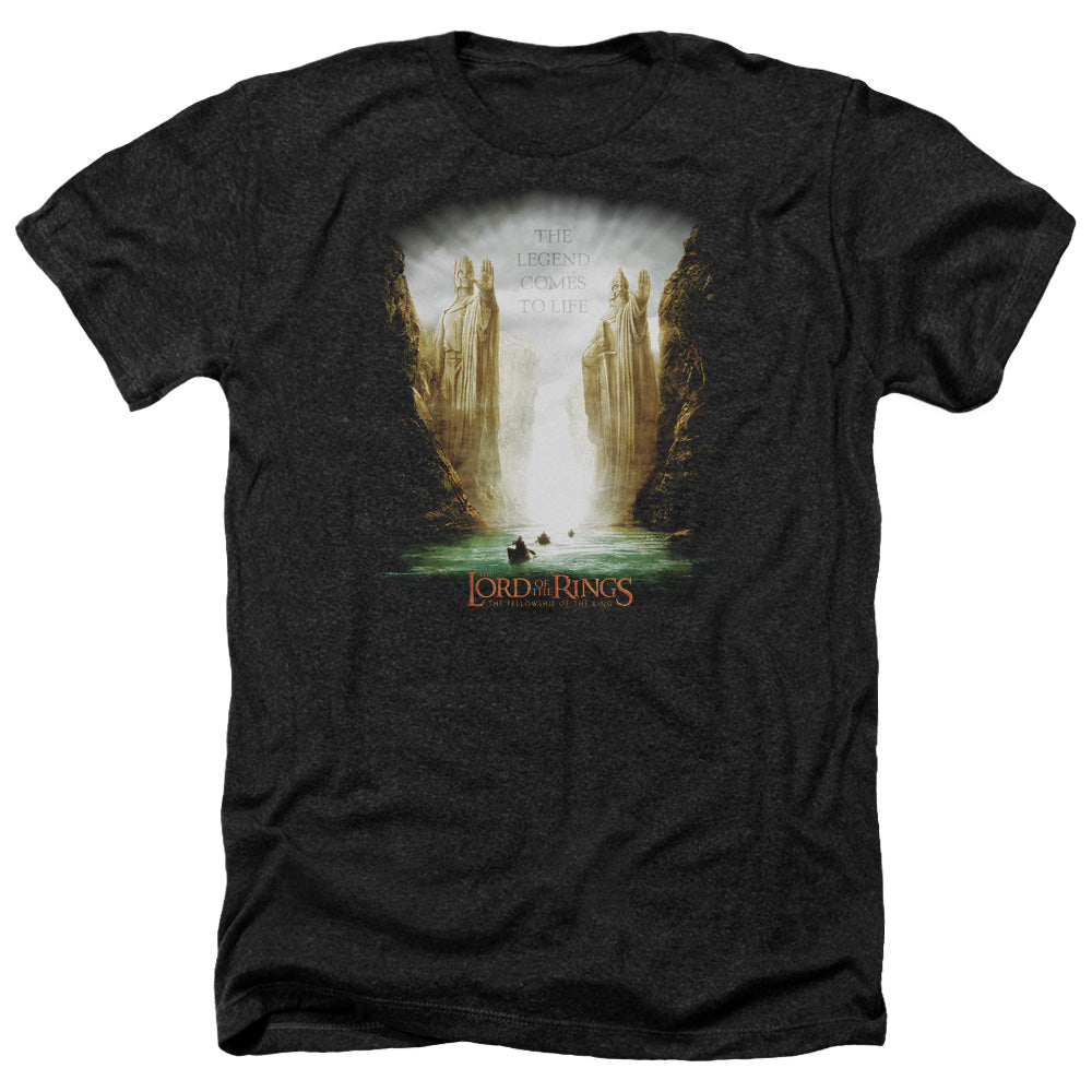 AN OFFCIALLY LICENSED LOR KINGS OF OLD MEN'S HEATHER T-SHIRT CHARCOAL