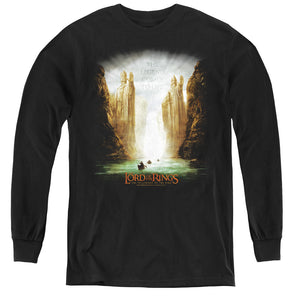 AN OFFCIALLY LICENSED LOR KINGS OF OLD YOUTH LONG SLEEVE T-SHIRT BLACK