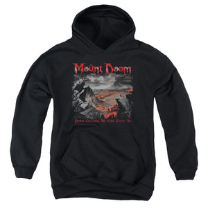 AN OFFCIALLY LICENSED LORD OF THE RINGS POWER CORRUPTS YOUTH HOODIE BLACK