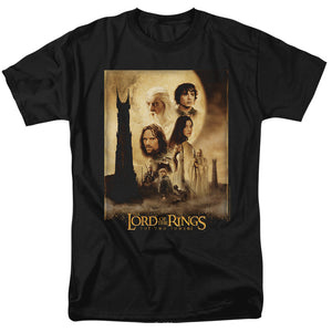 AN OFFCIALLY LICENSED LOR TT POSTER MEN'S REGULAR FIT T-SHIRT BLACK
