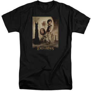 AN OFFCIALLY LICENSED LOR TT POSTER MEN'S TALL FIT T-SHIRT BLACK