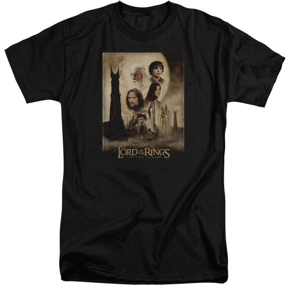 AN OFFCIALLY LICENSED LOR TT POSTER MEN'S TALL FIT T-SHIRT BLACK