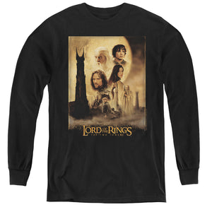 AN OFFCIALLY LICENSED LOR TT POSTER YOUTH LONG SLEEVE T-SHIRT BLACK