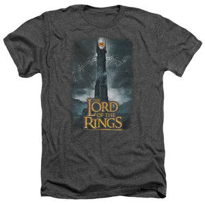 AN OFFCIALLY LICENSED LOR ALWAYS WATCHING MEN'S HEATHER T-SHIRT CHARCOAL