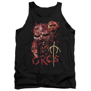 AN OFFCIALLY LICENSED LOR ORCS ADULT UNISEX TANK TOP BLACK