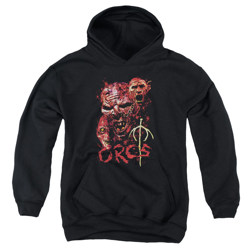 AN OFFCIALLY LICENSED LOR ORCS YOUTH HOODIE BLACK