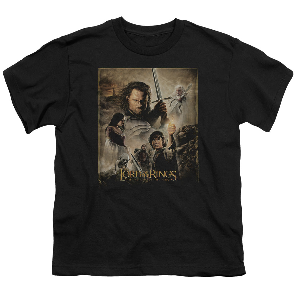 Lor Rotk Poster Licensed Kid's T-Shirt (Ages 4-7) SM-LG