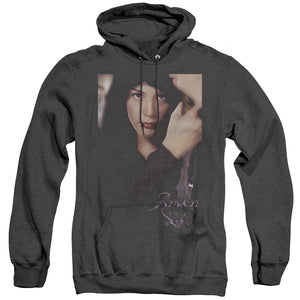 AN OFFCIALLY LICENSED LOR ARWEN ADULT UNISEX HEATHER PULLOVER HOODIE BLACK