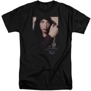 AN OFFCIALLY LICENSED LOR ARWEN MEN'S TALL FIT T-SHIRT BLACK