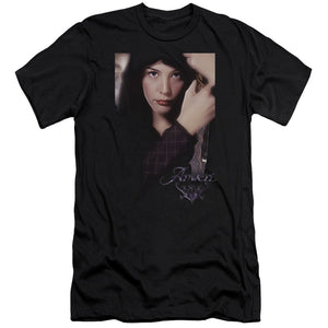 AN OFFCIALLY LICENSED LOR ARWEN MEN'S PREMIUM SLIM FIT T-SHIRT BLACK