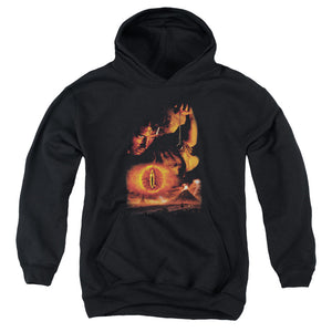 AN OFFCIALLY LICENSED LOR DESTROY THE RING YOUTH HOODIE BLACK