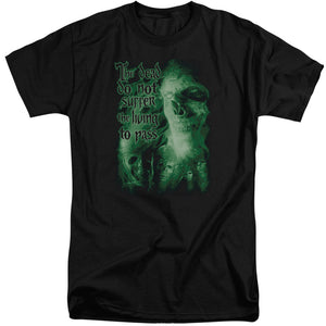 AN OFFCIALLY LICENSED LOR KING OF THE DEAD MEN'S TALL FIT T-SHIRT BLACK